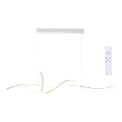 Brilagi - Lampada a sospensione dimmerabile su cavo SIGNATURE LED/55W/230V 3000-6000K 120x23 cm bianco + telecomando