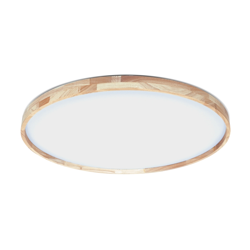 Brilagi - Plafoniera dimmerabile a LED ALSON LED/72W/230V 3000-6500K rovere Ø 78 cm + telecomando
