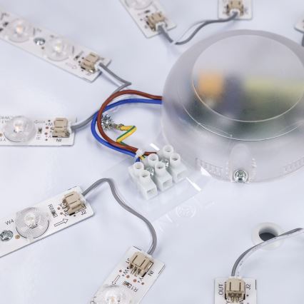 Brilagi - Plafoniera dimmerabile a LED ALSON LED/72W/230V 3000-6500K rovere Ø 78 cm + telecomando