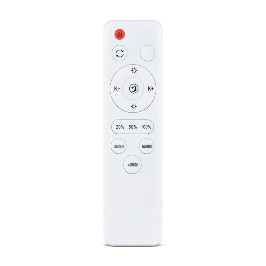 Brilagi - Plafoniera dimmerabile a LED ALSON LED/72W/230V 3000-6500K rovere Ø 78 cm + telecomando