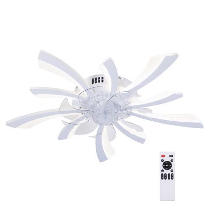 Brilagi - Lampada da soffitto dimmerabile a LED con ventilatore LED/50W/230V 3000-6500K bianco + telecomando