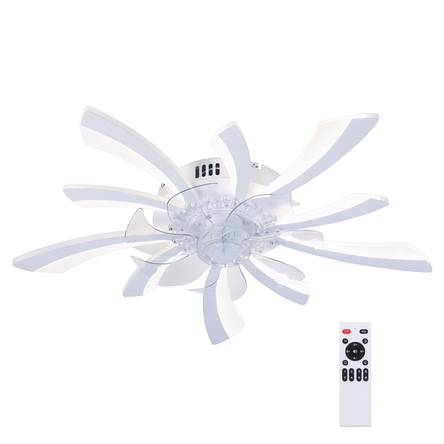 Brilagi - Lampada da soffitto dimmerabile a LED con ventilatore LED/50W/230V 3000-6500K bianco + telecomando