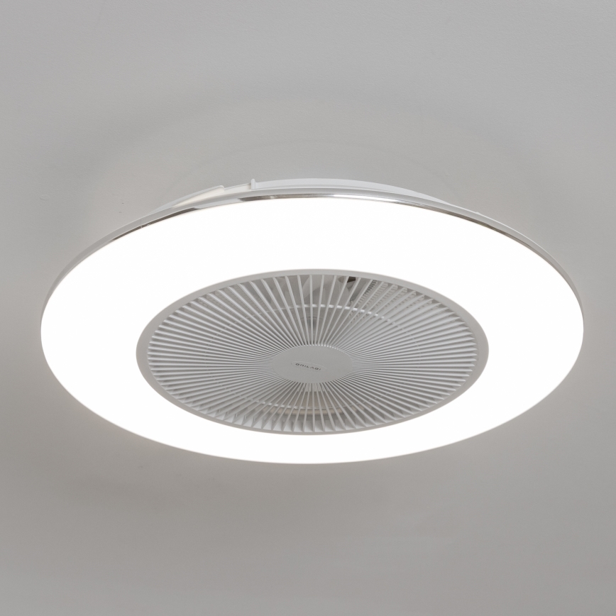Brilagi - Lampada dimmerabile a LED con ventilatore AURA LED/38W/230V 3000-6000K bianco + telecomando