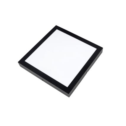 Brilagi - Plafoniera LED dimmerabile da bagno FRAME SMART LED/24W/230V 30x30 cm 3000-6000K IP44 nero + telecomando