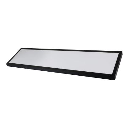 Brilagi - Plafoniera LED dimmerabile da bagno FRAME SMART LED/50W/230V 30x120 cm 3000-6000K IP44 nero + telecomando