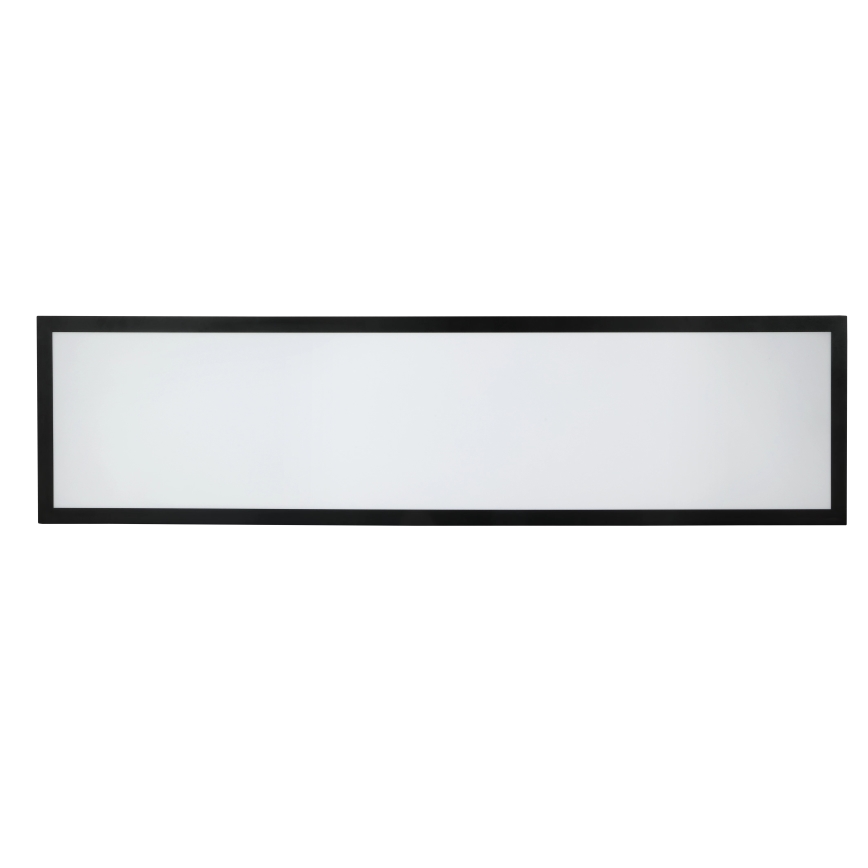 Brilagi - Plafoniera LED dimmerabile da bagno FRAME SMART LED/50W/230V 30x120 cm 3000-6000K IP44 nero + telecomando