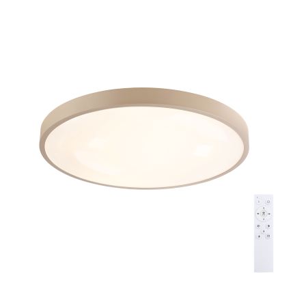 Brilagi - Plafoniera LED dimmerabile GLASS POOL DOUBLE LED/60W/230V 3000-6000K 50 cm beige + telecomando