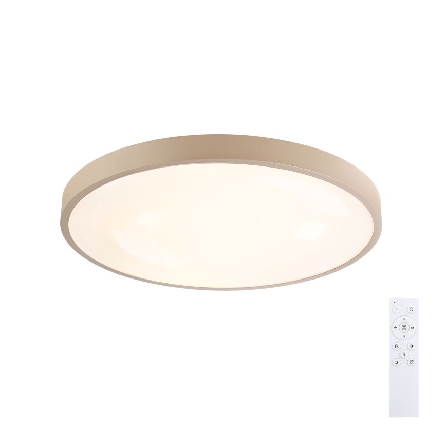Brilagi - Plafoniera LED dimmerabile GLASS POOL DOUBLE LED/60W/230V 3000-6000K 50 cm beige + telecomando