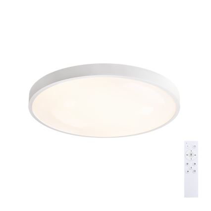 Brilagi - Plafoniera LED dimmerabile GLASS POOL DOUBLE LED/60W/230V 3000-6000K 50 cm bianco + telecomando