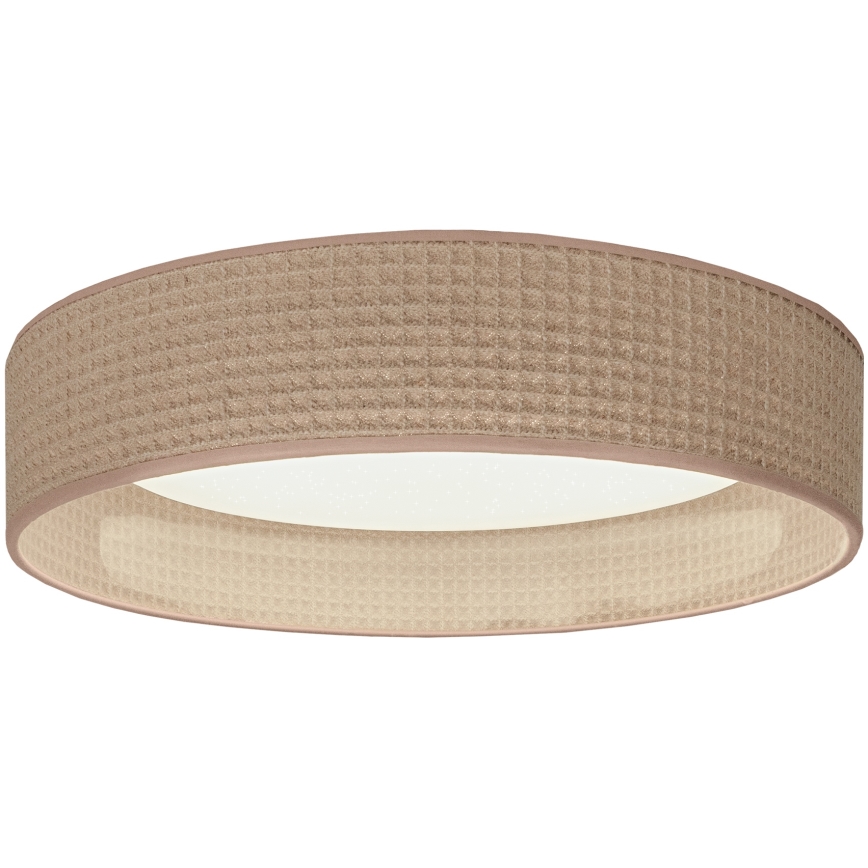 BRILAGI - Plafoniera LED dimmerabile VELVET SMARTIX STARS LED/24W/230V 3000-6000K Ø 45 cm beige Wi-Fi Tuya Beacon + telecomando