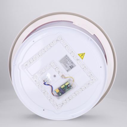 Brilagi - Plafoniera LED dimmerabile MATTEO LED/48W/230V 3000-6500K Ø 41 cm rossa + telecomando