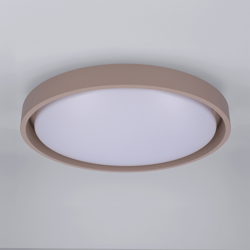 Brilagi - Plafoniera LED dimmerabile MATTEO LED/48W/230V 3000-6500K Ø41 cm taupe + telecomando
