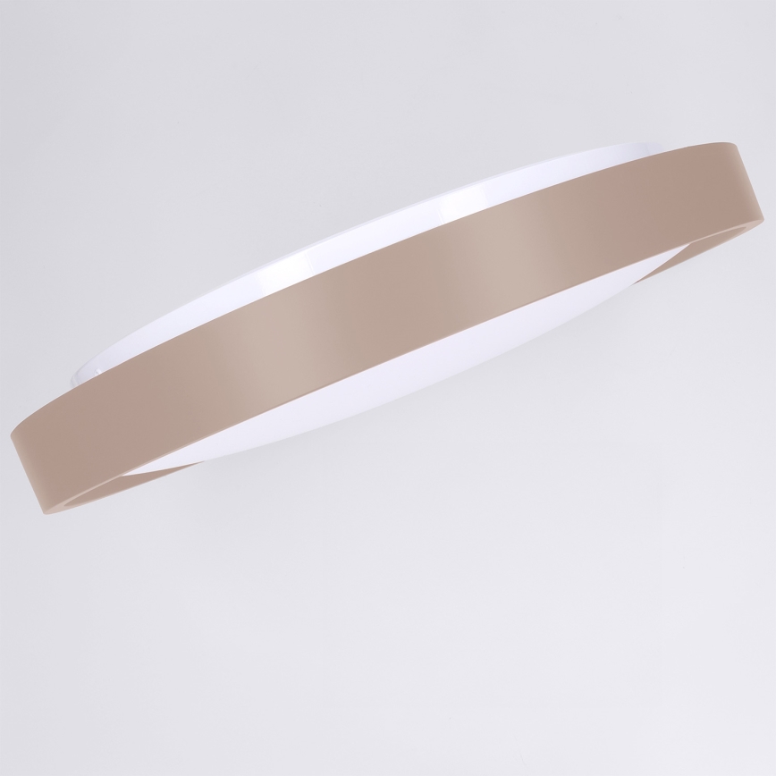 Brilagi - Plafoniera LED dimmerabile MATTEO LED/48W/230V 3000-6500K Ø41 cm taupe + telecomando