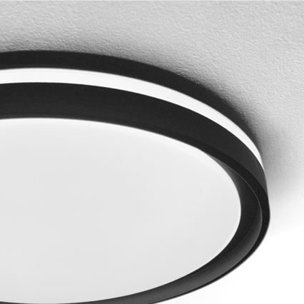 Brilagi - Plafoniera LED dimmerabile NAOMI LED/48W/230V 3000–6500K Ø 39 cm nera + telecomando