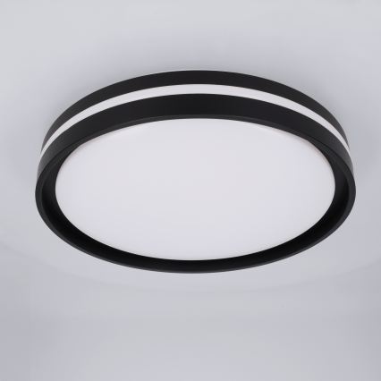Brilagi - Plafoniera LED dimmerabile NAOMI LED/48W/230V 3000–6500K Ø 39 cm nera + telecomando