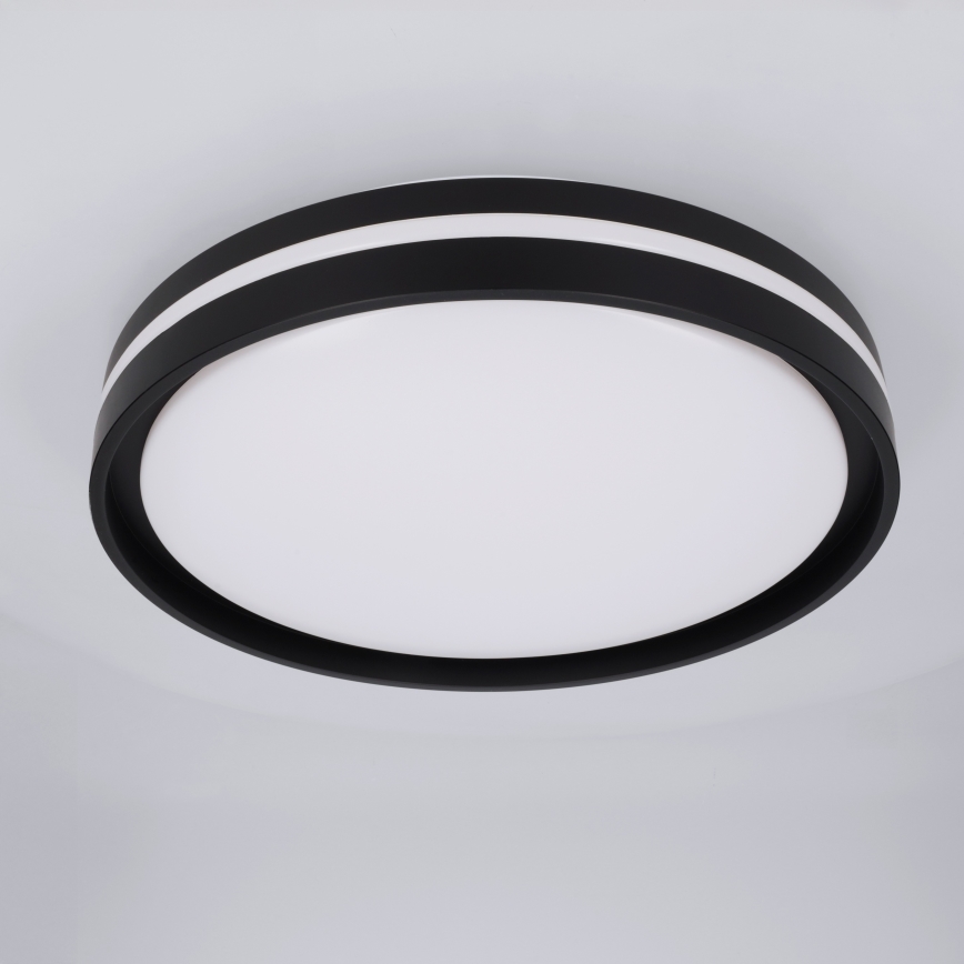 Brilagi - Plafoniera LED dimmerabile NAOMI LED/48W/230V 3000–6500K Ø 39 cm nera + telecomando