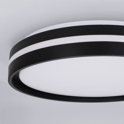 Brilagi - Plafoniera LED dimmerabile NAOMI LED/48W/230V 3000–6500K Ø 39 cm nera + telecomando