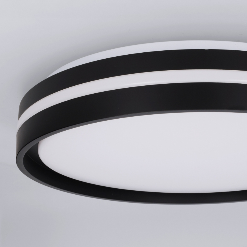 Brilagi - Plafoniera LED dimmerabile NAOMI LED/48W/230V 3000–6500K Ø 39 cm nera + telecomando