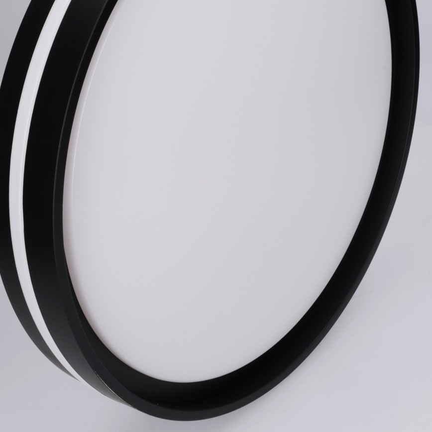 Brilagi - Plafoniera LED dimmerabile NAOMI LED/48W/230V 3000–6500K Ø 39 cm nera + telecomando