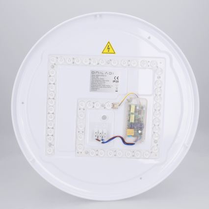 Brilagi - Plafoniera LED dimmerabile NAOMI LED/48W/230V 3000–6500K Ø 39 cm nera + telecomando