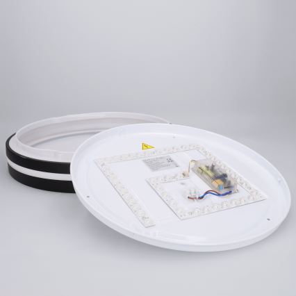 Brilagi - Plafoniera LED dimmerabile NAOMI LED/48W/230V 3000–6500K Ø 39 cm nera + telecomando