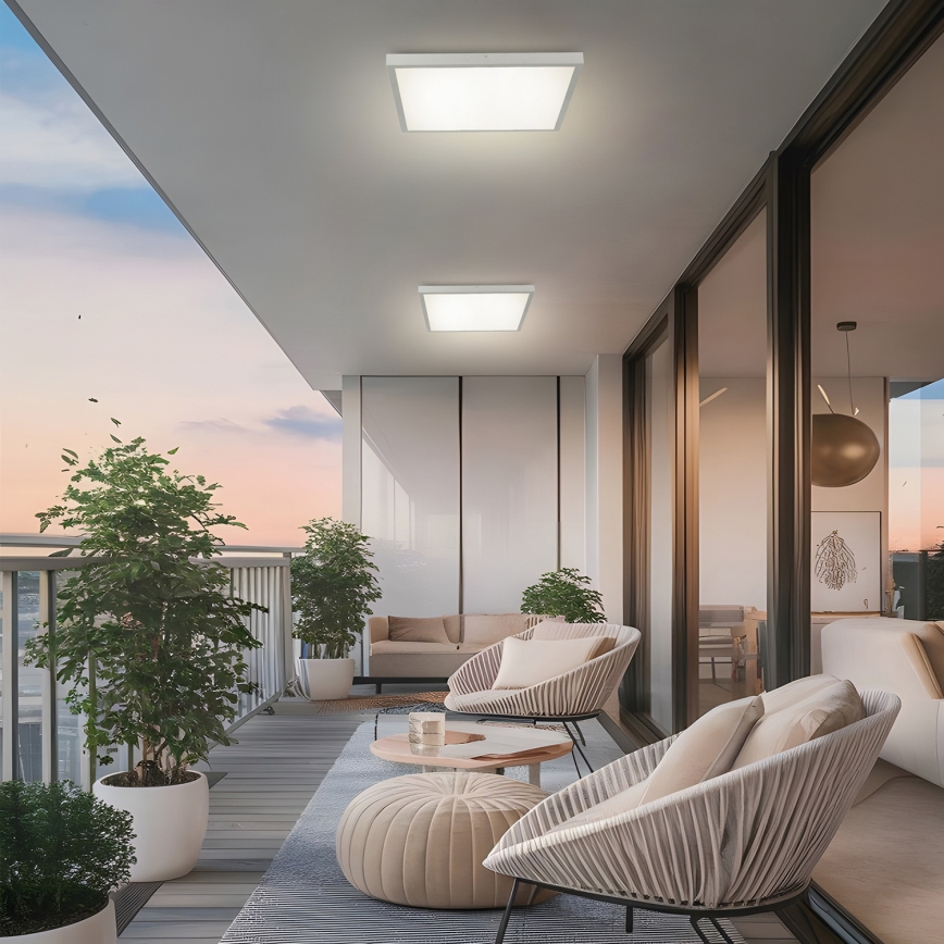 Brilagi - Lampada LED dimmerabile per bagno FRAME SMART LED/50W/230V 60x60 IP44 + telecomando
