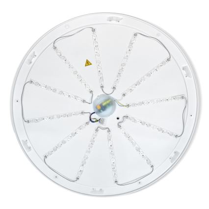 Brilagi - Plafoniera dimmerabile a LED PILANA LED/72W/230V 3000-6500K rovere/nero Ø 80 cm + telecomando