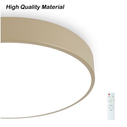 Brilagi - Plafoniera dimmerabile a LED POOL LED/48W/230V 3000-6000K Ø 40 cm beige + telecomando