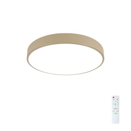 Brilagi - Plafoniera dimmerabile a LED POOL LED/48W/230V 3000-6000K Ø 40 cm beige + telecomando