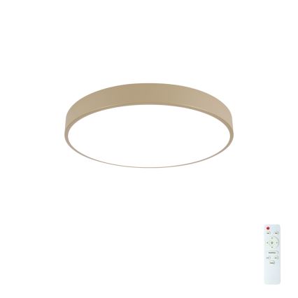 Brilagi - Plafoniera dimmerabile a LED POOL LED/60W/230V 3000-6000K diametro 60 cm beige + telecomando