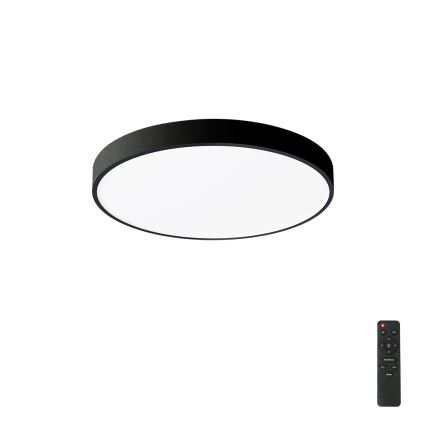 Brilagi - Plafoniera LED dimmerabile POOL LED/60W/230V 3000-6000K Ø 60 cm nera + telecomando