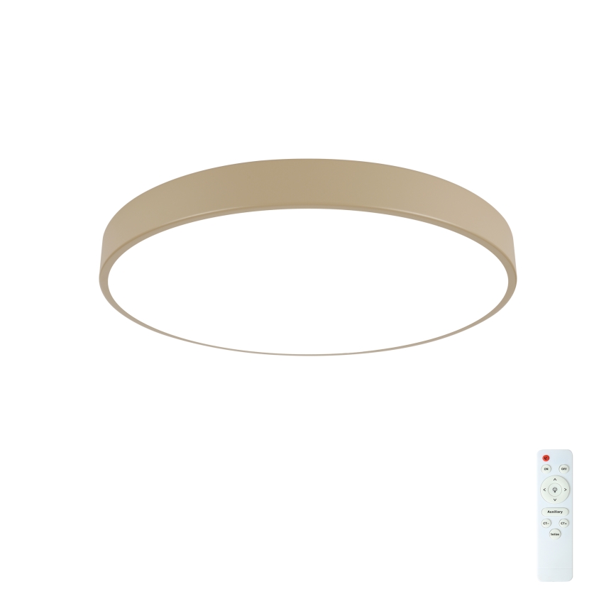 Brilagi - Plafoniera LED dimmerabile POOL LED/60W/230V 3000-6000K Ø 50 cm beige + telecomando
