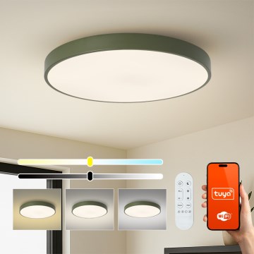 Brilagi - Lampada LED dimmerabile POOL SMART LED/100W/230V Ø 80 cm 3000-6000K Wi-Fi Tuya + telecomando verde