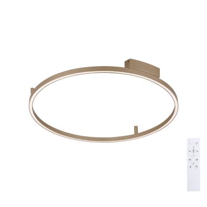 BRILAGI - Plafoniera LED dimmerabile PORTOFINO LED/60W/230V 3000-6000K Ø 80 cm beige + telecomando