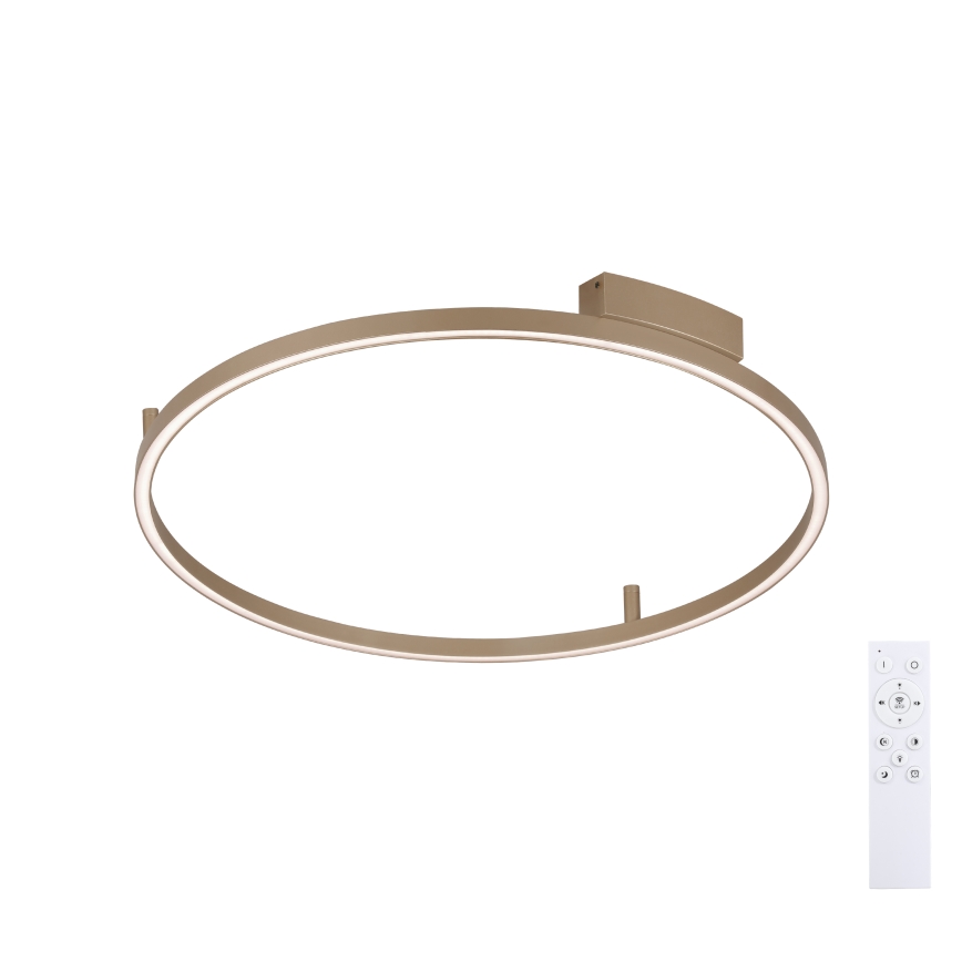 BRILAGI - Plafoniera LED dimmerabile PORTOFINO LED/60W/230V 3000-6000K Ø 80 cm beige + telecomando