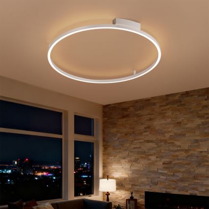 Brilagi - Plafoniera LED dimmerabile PORTOFINO LED/60W/230V 3000-6000K Ø 80 cm bianca + telecomando