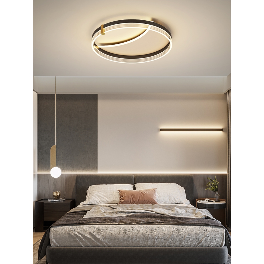 Brilagi - Plafoniera LED dimmerabile SIRELI LED/47W/230V 3000–6000K Ø 40 cm + telecomando