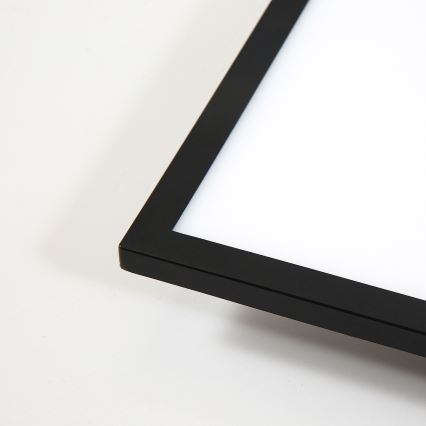 Brilagi - Plafoniera LED dimmerabile SLIMFRAME LED/25W/230V 30x30 cm 3000-6000K nero + telecomando