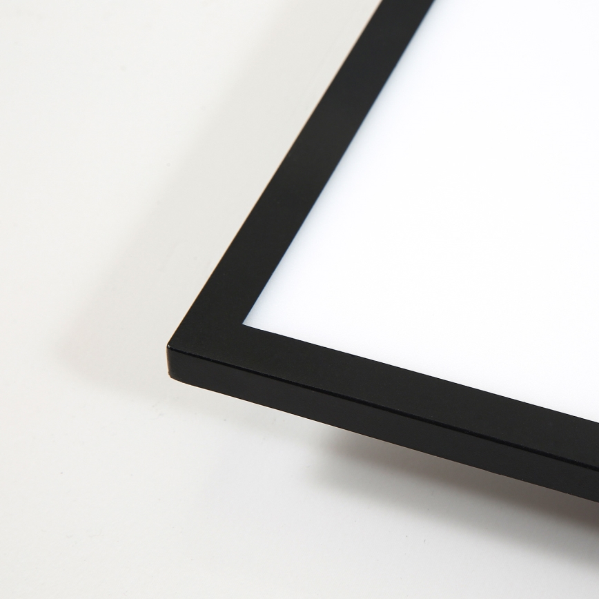 Brilagi - Plafoniera LED dimmerabile SLIMFRAME LED/25W/230V 30x30 cm 3000-6000K nero + telecomando