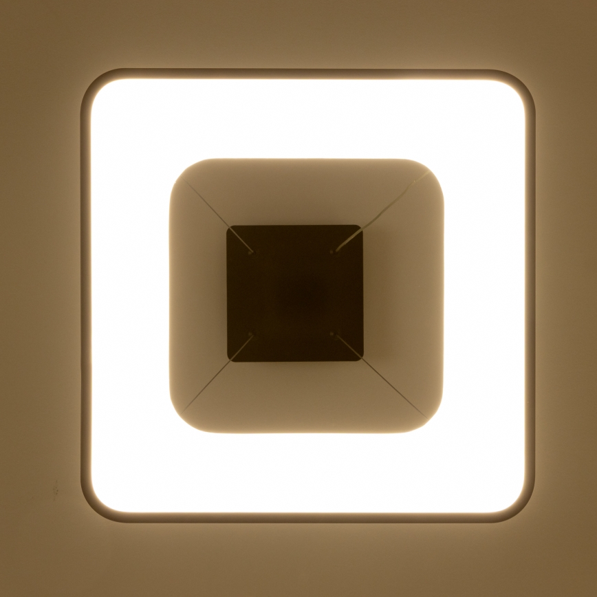 Brilagi - Lampada a sospensione dimmerabile su cavo FALCON II LED/80W/230V 3000-6500K 40x40 cm nera + telecomando