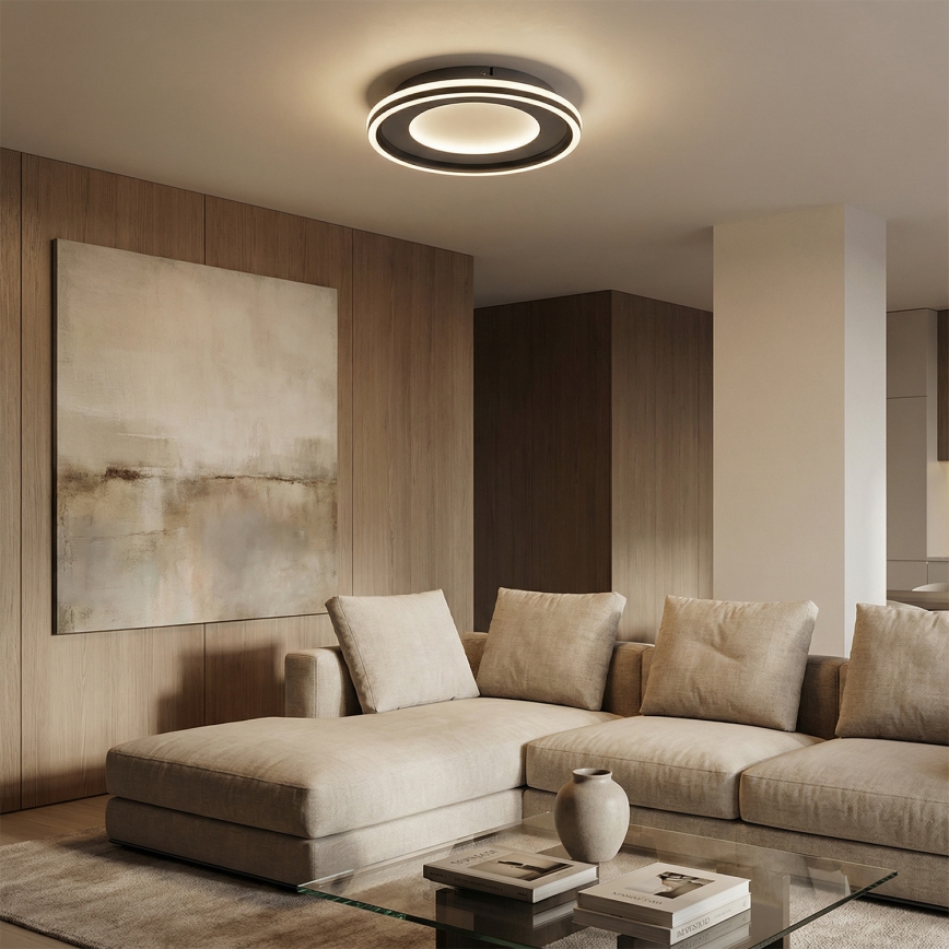 Brilagi - Plafoniera LED dimmerabile TRIVARO LED/72W/230V 3000-6000K Ø 40 cm + telecomando