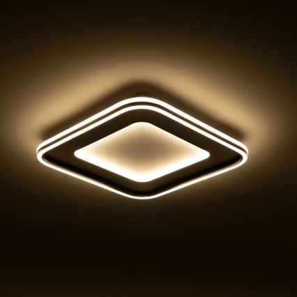 Brilagi - Plafoniera LED dimmerabile TRIVARO LED/88W/230V 3000-6000K 40x40 cm + telecomando