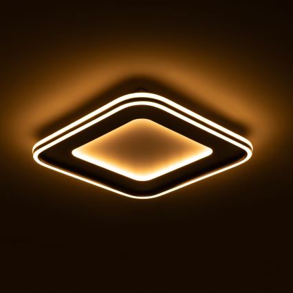 Brilagi - Plafoniera LED dimmerabile TRIVARO LED/88W/230V 3000-6000K 40x40 cm + telecomando