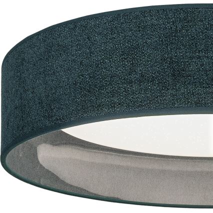 Brilagi - Plafoniera dimmerabile da soffitto VELVET SMARTIX STARS LED/24W/230V 3000-6000K Ø45 cm verde Wi-Fi Tuya Beacon + telecomando