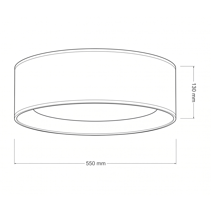 Brilagi - Plafoniera a LED dimmerabile VELVET SMARTIX STARS LED/36W/230V 3000–6000K Ø 55 cm beige Wi‑Fi Tuya Beacon + telecomando