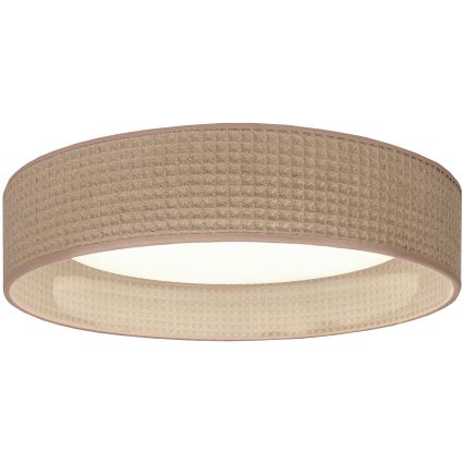 Brilagi - Plafoniera LED dimmerabile VELVET SMARTIX LED/24W/230V 3000-6000K Ø 45 cm beige Wi-Fi Tuya Beacon + telecomando