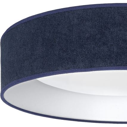 Brilagi - Plafoniera dimmerabile LED VELVET SMARTIX LED/24W/230V 3000-6000K Ø 45 cm blu Wi‑Fi Tuya Beacon + telecomando