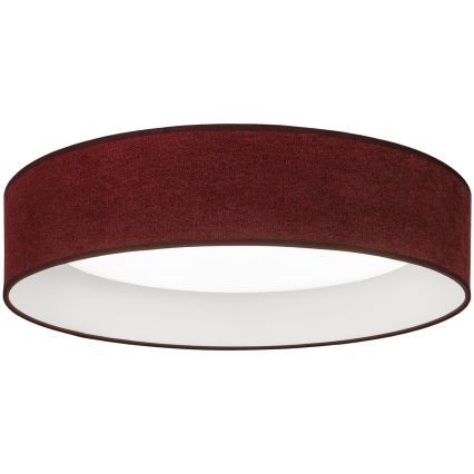 Brilagi - Plafoniera LED dimmerabile VELVET SMARTIX LED/24W/230V 3000-6000K Ø 45 cm bordeaux Wi-Fi Tuya Beacon + telecomando