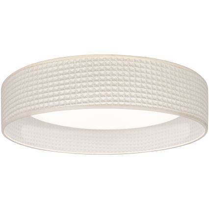 BRILAGI - Plafoniera dimmerabile a LED VELVET SMARTIX LED/24W/230V 3000-6000K Ø 45 cm crema Wi-Fi Tuya Beacon + telecomando
