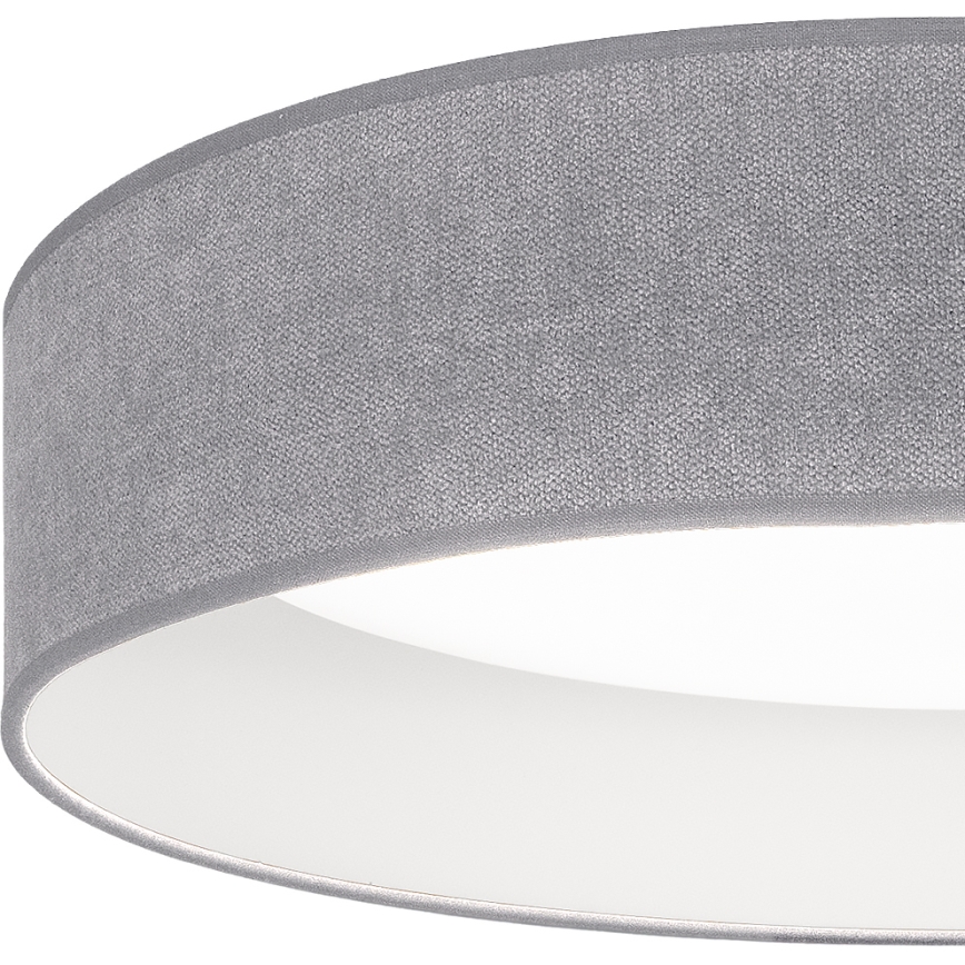 Brilagi - Plafoniera dimmerabile a LED VELVET SMARTIX LED/36W/230V 3000-6000K Ø 55 cm grigio Wi-Fi Tuya Beacon + telecomando